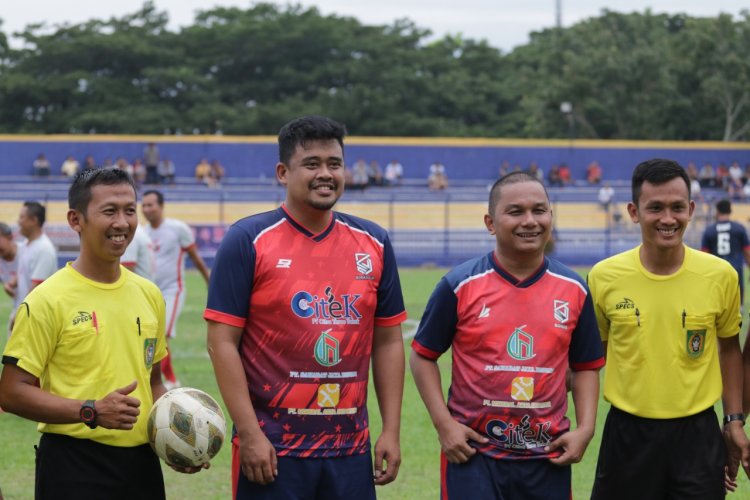 Bonas Cup 2022 Resmi Dibuka Bobby Nasution, Laga Perdana: Poslab Vs Perserap United