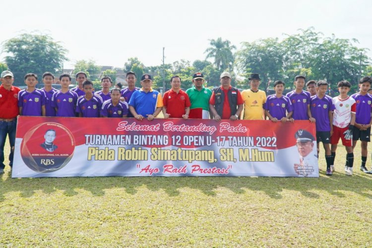 Wabup Beri Pesan kepada Peserta Turnamen Sepak Bola U-17 Piala Robin Simatupang