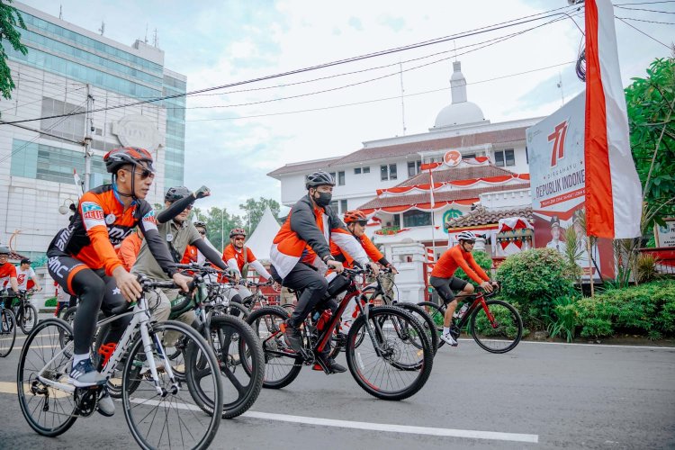 Gowes Bersama, Bobby Nasution: Bersepeda Dapat Datangkan Wisatawan