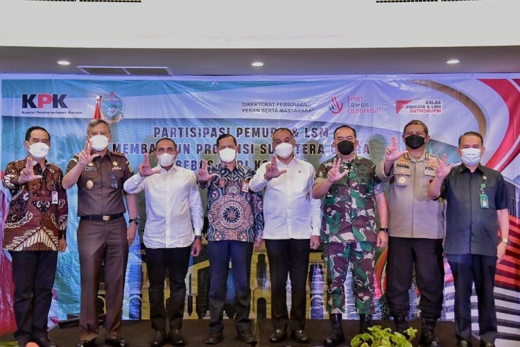 Bimtek KPK, Gubernur Edy Sebut Pencegahan Korupsi Perlu Peran Masyarakat