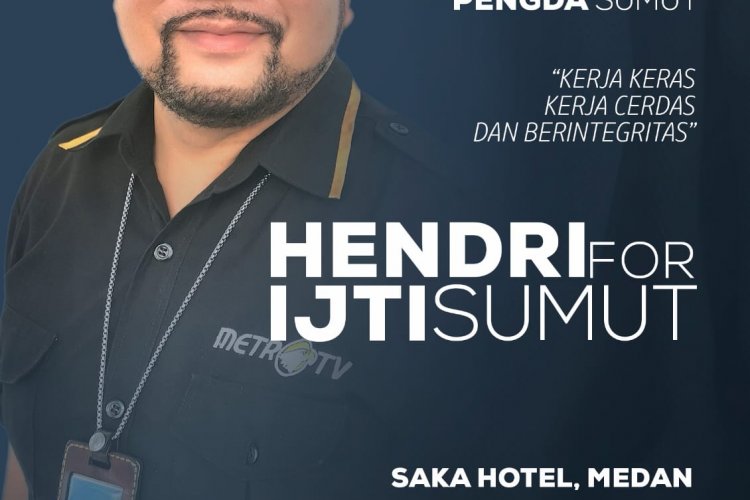 Hendri Fauzi Sihombing Deklarasikan diri Sebagai Calon Kuat Ketua IJTI Sumut Periode 2022-2025