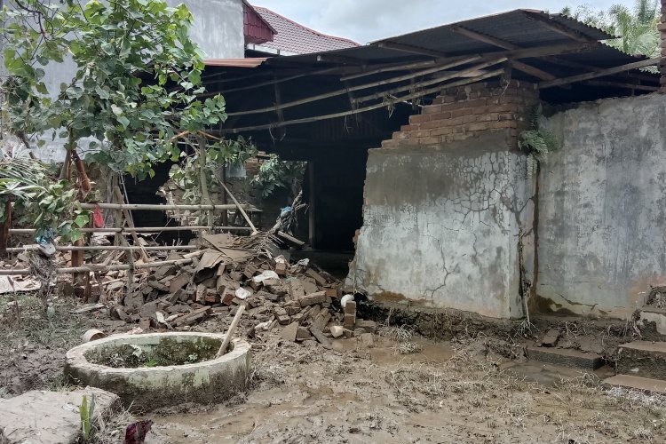 Banjir Sidodadi: Kerugian Materi Belum Dihitung Bantuan Belum Datang