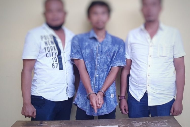 Sempat Melarikan Diri, Kentung Berhasil Ditangkap dan Kedapatan Bawa Sabu