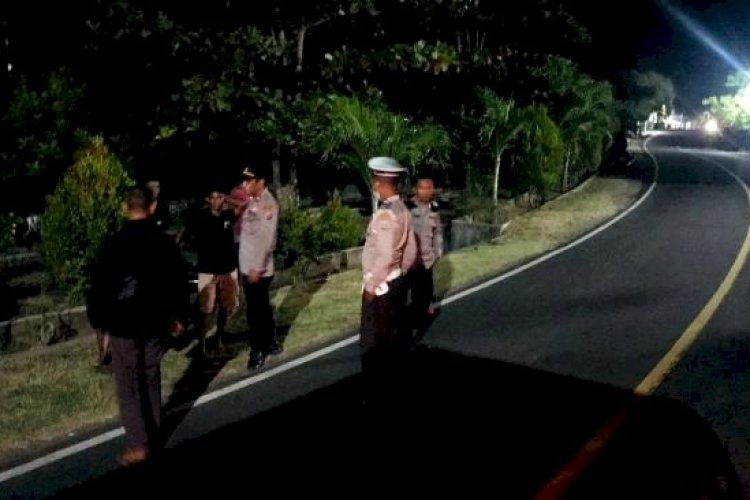 Tekan Angka Kriminalitas, Polres Flotim Gelar Patroli