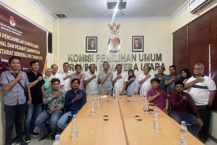 Lima Lembaga Penggiat Pemilu Bangun Sinergitas Bersama KPU Sumut