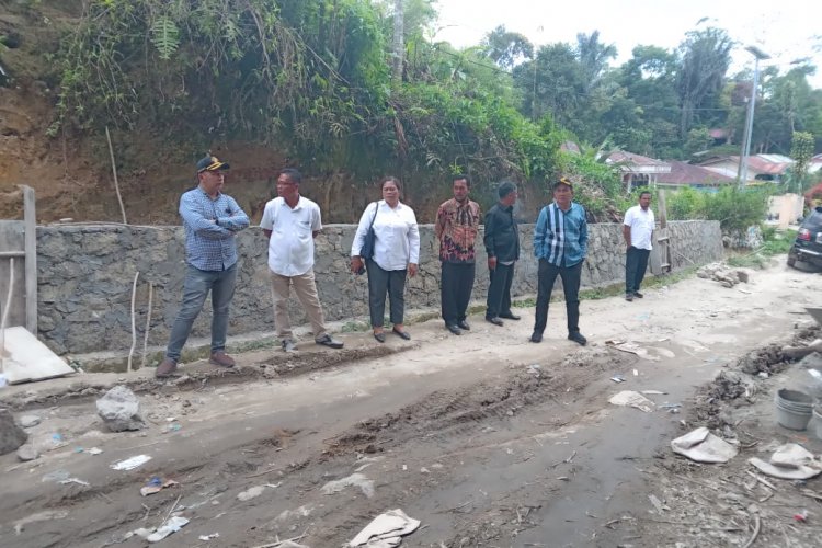 Komisi I DPRD Simalungun Hentikan Proyek Tembok Penahan di Nagori Pamatang Sinaman