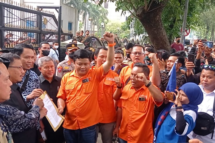 DPRD Sumut Dukung Aksi Buruh, Kirim Surat Ke Jokowi Batalkan Kenaikan BBM