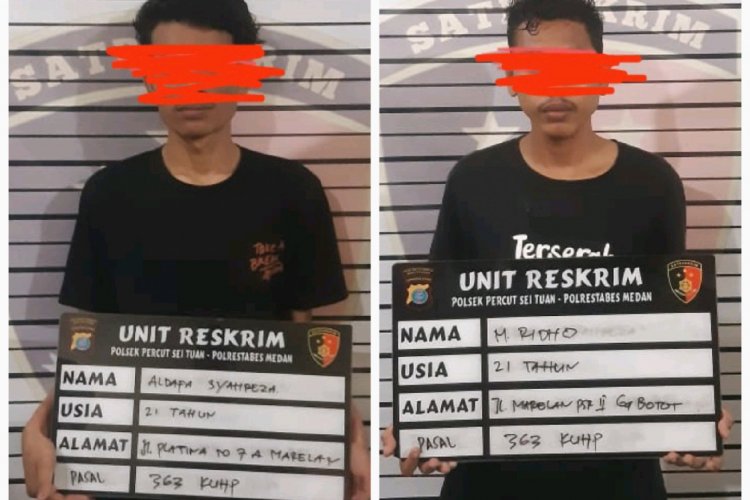 Polsek Percut Sei Tuan Ungkap Pelaku Curanmor Menggunakan Aplikasi