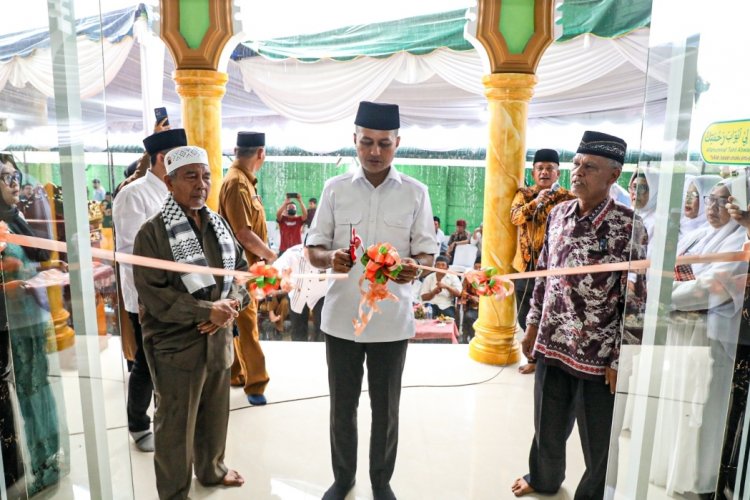 Resmikan Masjid Al-Ihsan di Siantar, Musa Rajekshah Ingatkan Hal Ini