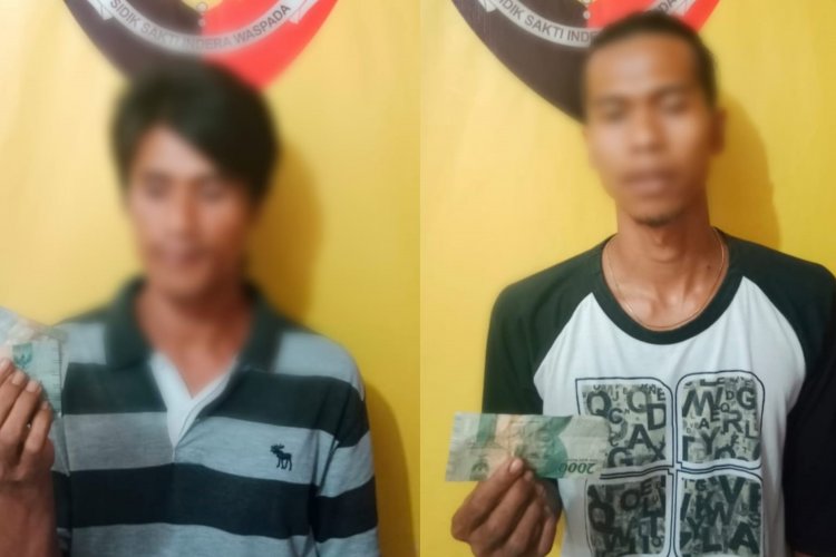 2 Pelaku Pungli Diamankan Petugas Polsek Galang