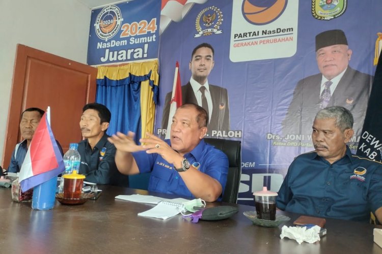DPD Partai Nasdem Sergai Buka Secara Resmi Pendaftaran Bacaleg, Joni Walker: Nasdem Tetap Komit Tanpa Mahar