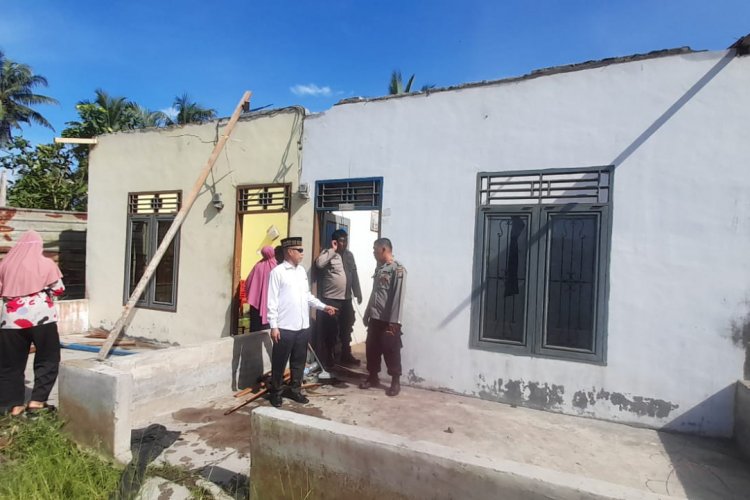 Puting Beliung Rusak Puluhan Rumah di Sergai, 3 Orang Luka-Luka
