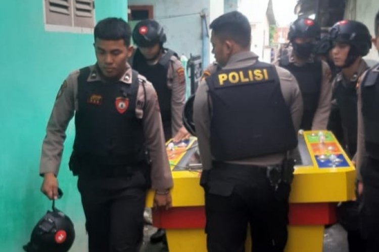 Giat Berantas Judi, Polisi Gerebek 3 Lokasi Judi di Percut Sei Tuan