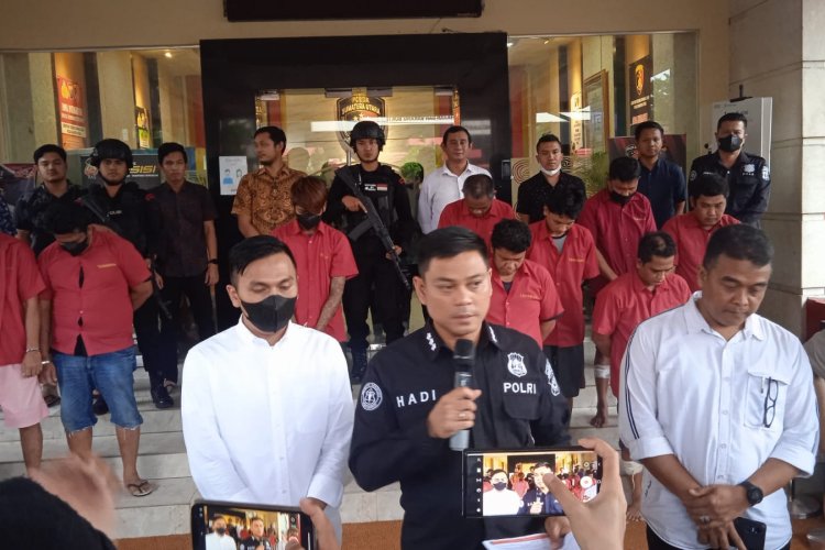 Polda Sumut Lakukan Pengungkapan 9 Pelaku Kasus Perampokan