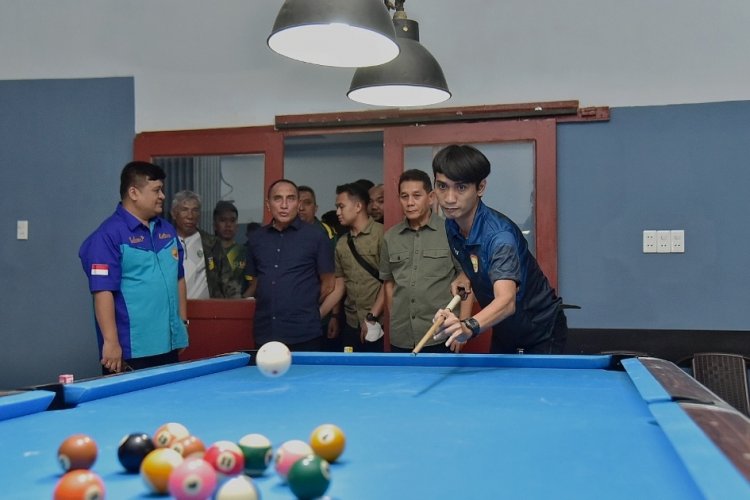 Edy Rahmayadi Tantang Cabor Biliar Dulang 12 Medali Emas di PON 2024