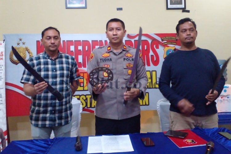 Polisi Amankan 23 Pelajar Terlibat Tawuran di Sunggal, 1 Pelaku Perampasan Motor