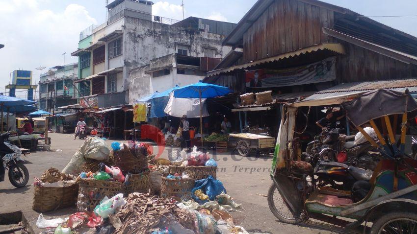 Pasca Banjir, Pasar Tradisional di Pulo Brayan Medan Normal Kembali