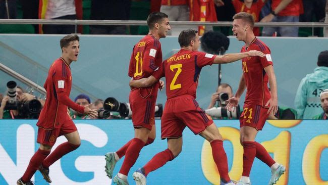 Piala Dunia 2022: Spanyol Pesta Gol Atas Kostarika, 7-0 Tanpa Balas