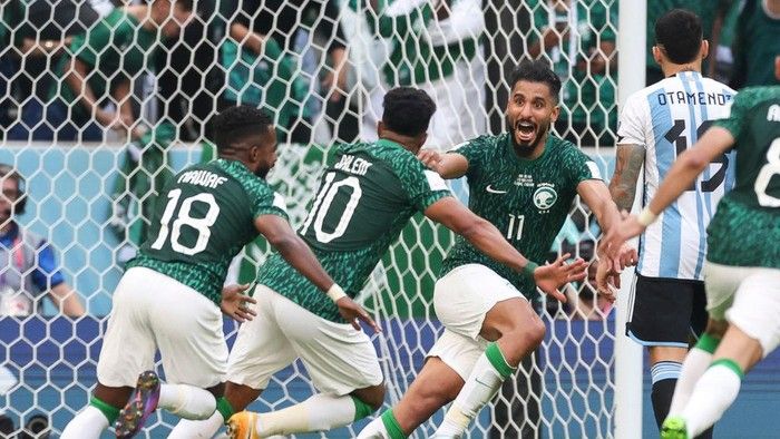Piala Dunia 2022: Argentina Tumbang Saat Hadapi Wakil Asia Arab Saudi dengan Skor 1-2