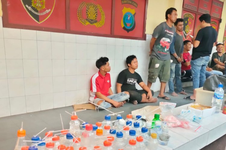 Polisi Amankan 4 Orang Penyalahgunaan Narkoba di Deli Serdang