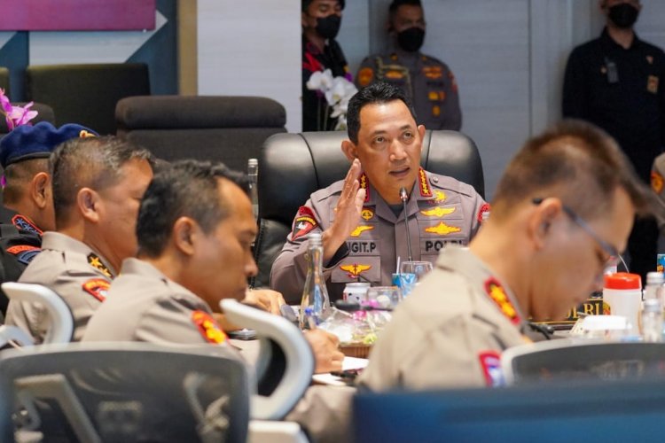 Tinjau Command Center, Kapolri Pastikan Kesiapan Pengamanan KTT G-20