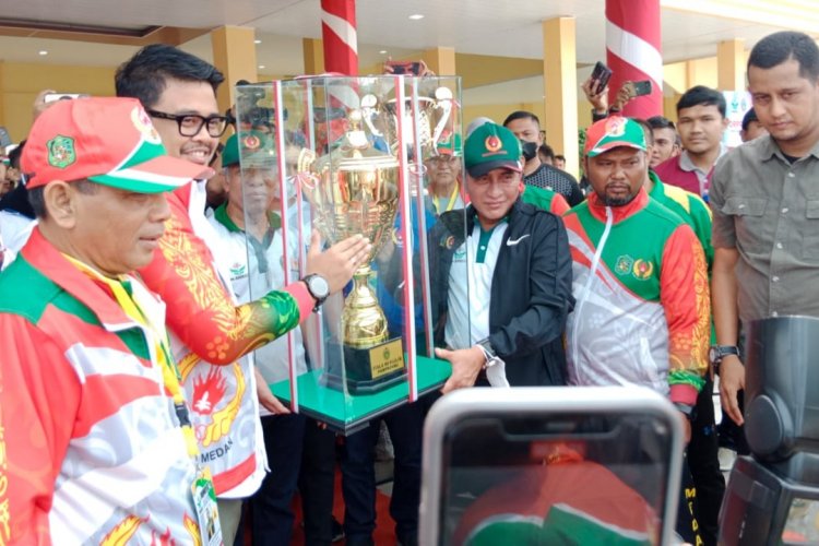 Didukung Bobby Nasution, Kota Medan Kembali Meraih Juara Umum Diajang Porprovsu 2022