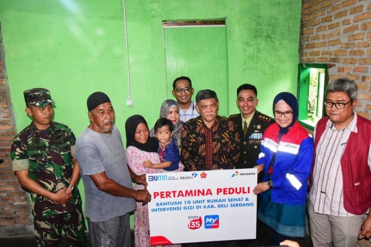 Bedah RTLH dan Intervensi Gizi Spesifik untuk Penurunan Angka Stunting di Deli Serdang