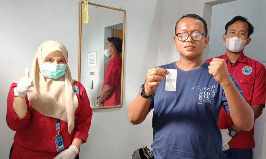 Pastikan Bebas Dari Narkoba, BNN Binjai Tes Urine Wartawan