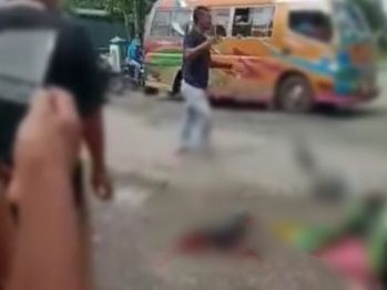 Dilindas Truk, Abang Beradik Tewas Dengan Kondisi Mengenaskan