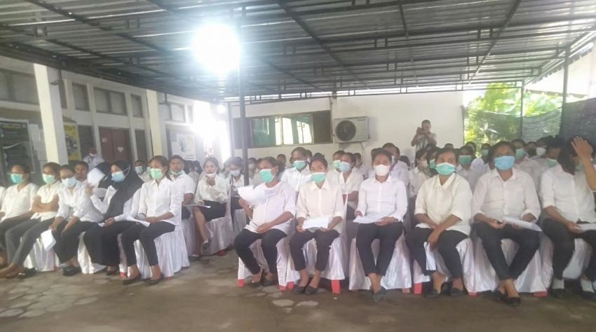 844 Tenaga Kesehatan di Flores Timur Rebut 235 Formasi PPPK
