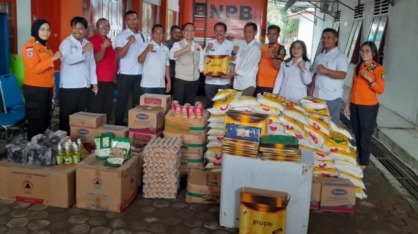 Edy Rahmayadi Bantu Korban Banjir di Tebing Tinggi