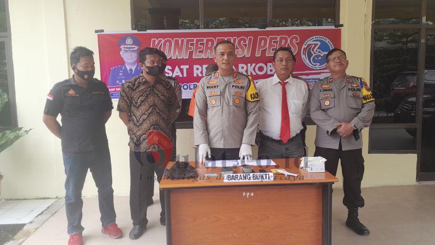 Satres Narkoba Polres Pakpak Bharat Tangkap Pengguna Sabu, 2,57 Gram Barang Bukti Diamankan