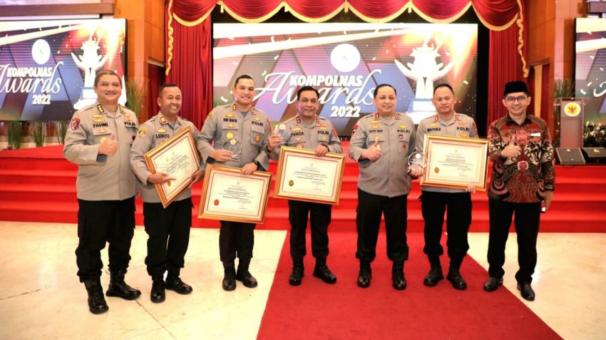 Polda Sumut dan 2 Polres Jajarannya Raih Kompolnas Award 2022