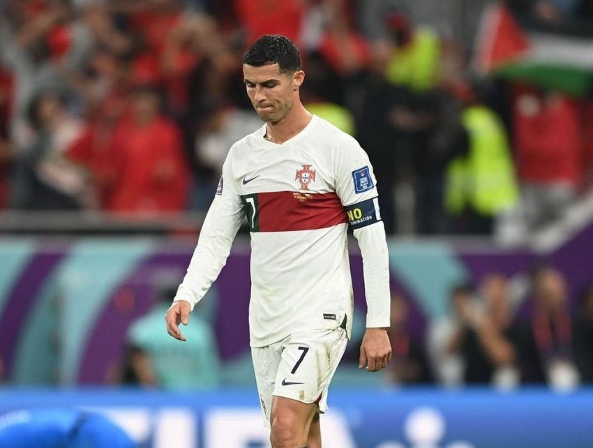 Pasca Kalah Atas Maroko, Ronaldo Curhat di Instagram