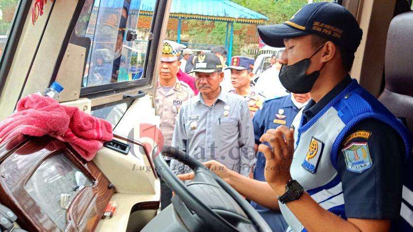 Jelang Nataru, Pemko Binjai Cek Kelayakan Angkutan Umum