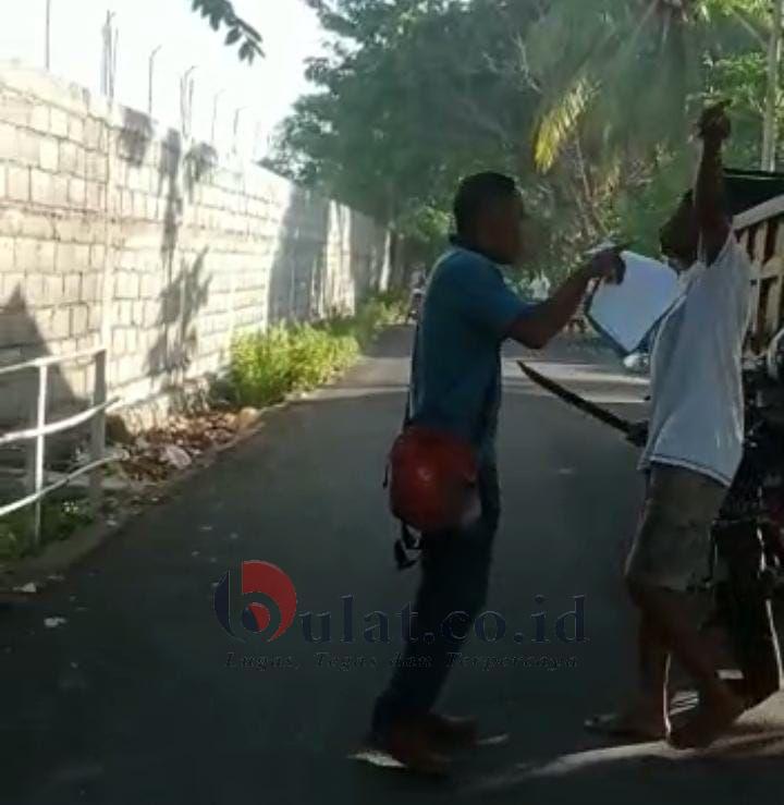 Seorang Warga di Lembata Nyaris Bacok Debt Colector, Videonya Viral di Sosmed