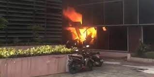 Kantor Kemenkumham di Jaksel Terbakar