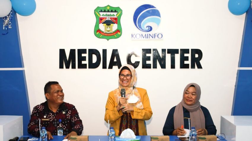 Resmikan Media Centre Kominfo, Wali Kota Pematang Siantar Ajak Insan Pers Bersinergi dan Berkolaborasi