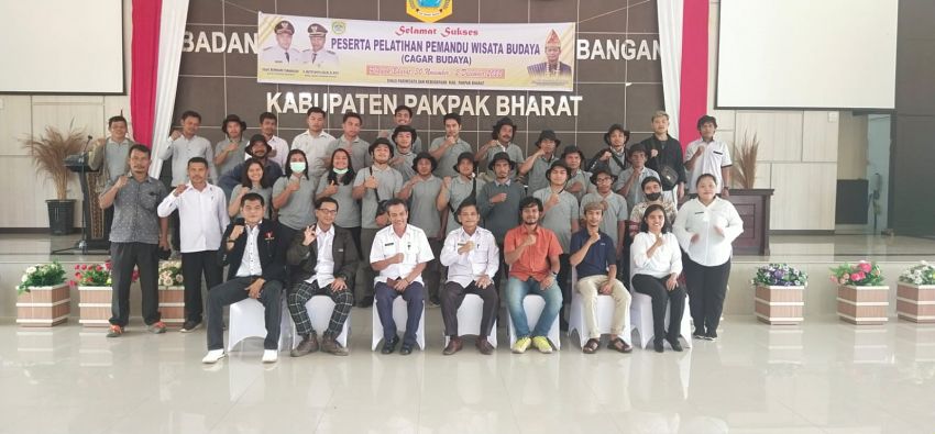 40 Peserta Ikuti Pelatihan Pemandu Wisata Budaya di Pakpak Bharat