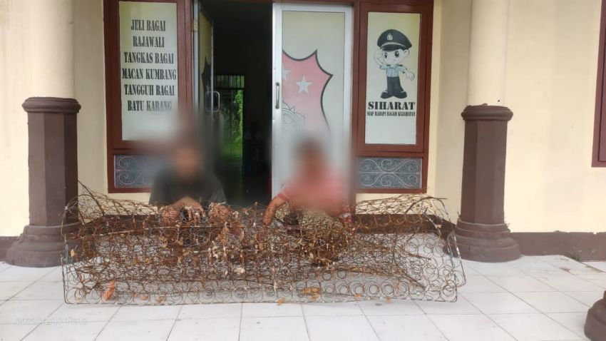 Unit Reskrim Polsek Pangkalan Susu Tangkap Dua Pelaku Tindak Pidana Curat