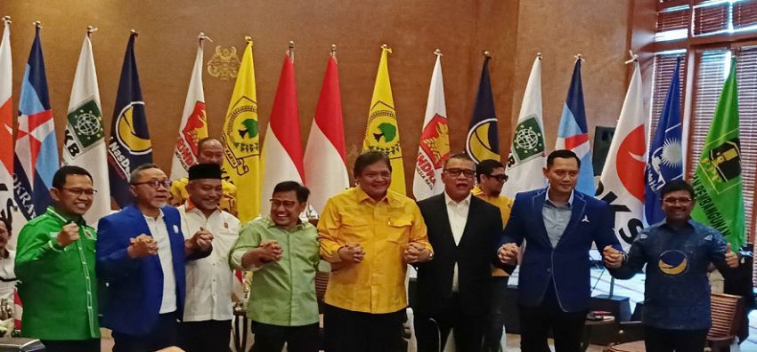 8 Ketua Umum Partai Bahas dan Tolak Sistem Pemilu Tertutup