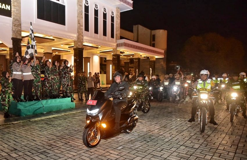 Pakai Sepeda Motor, Edy Rahmayadi Keliling Kota Medan Pantau Pengamanan Tahun Baru