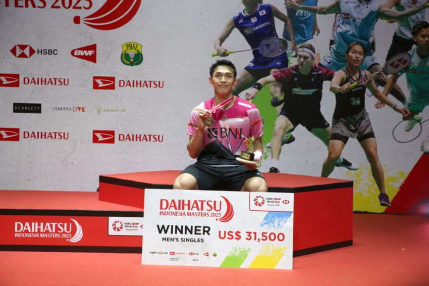 Jonatan Christie Juarai Indonesia Masters 2023