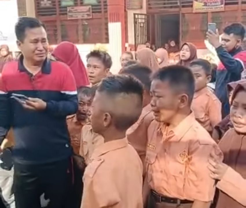 Puluhan Murid SD di Binjai Menangis Masal, Ini Penyebabnya