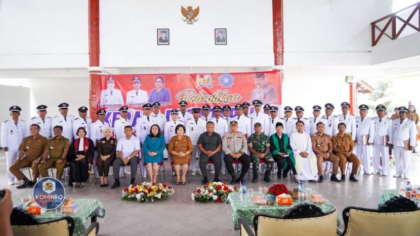 Bupati Karo Lantik Kepala Desa Terpilih Secara Bertahap
