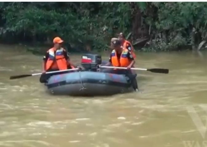 Siswa Pesantren Darul Muhsinin Janji Manahan Hanyut di Sungai