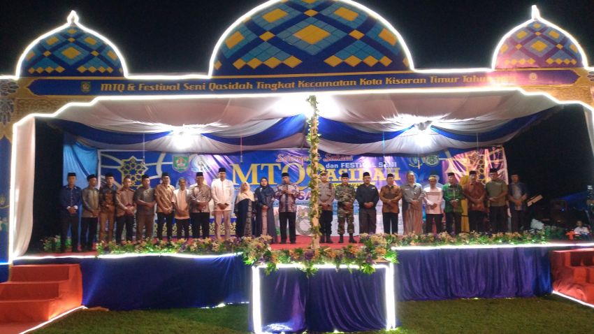 MTQ Kecamatan Kisaran Timur Resmi Ditutup, Siap Ikuti MTQ Kabupaten