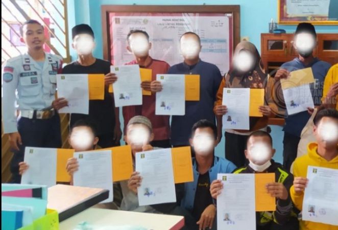 14 Warga Binaan Rutan Pemalang Jalani Asimilasi