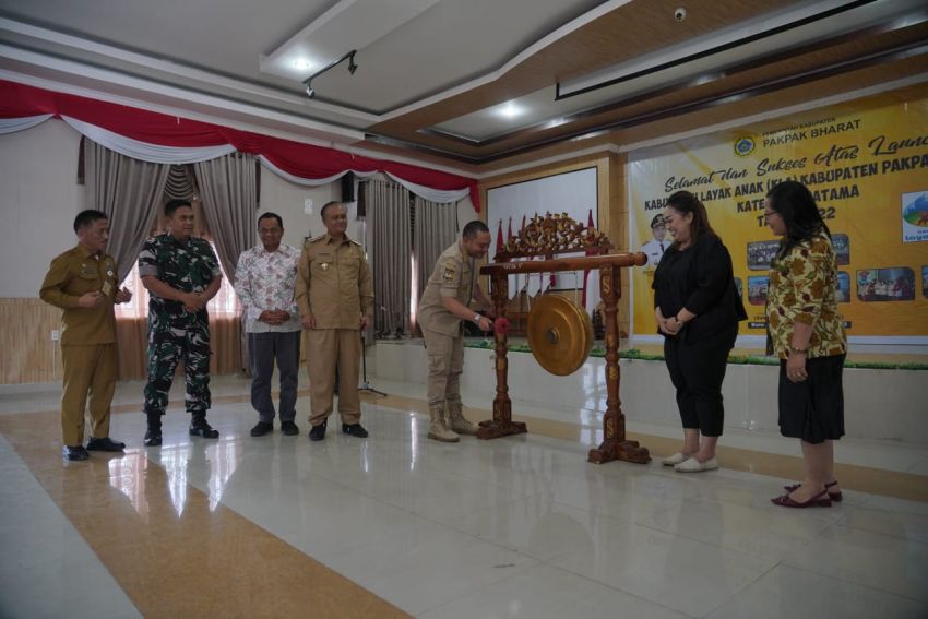 Pakpak Bharat Jadi KLA Kategori Pratama, Bupati: Biasanya Mempertahankan Jauh Lebih Sulit Dari Pada Mendapatkan