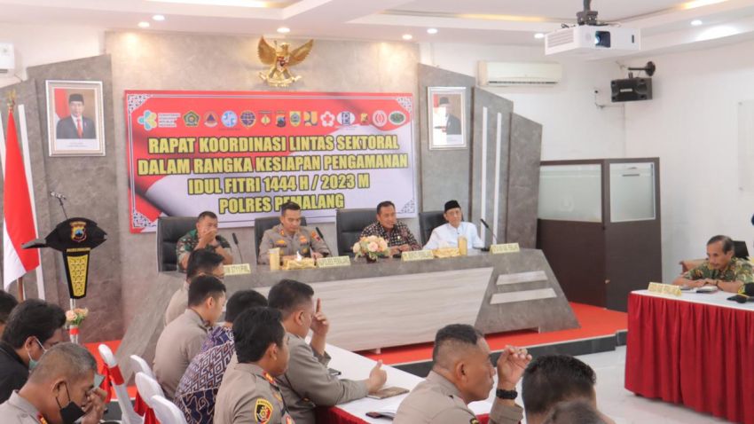 Satpol PP Ikuti Rakor Lintas Sektoral Kesiapan Pengamanan Idul Fitri